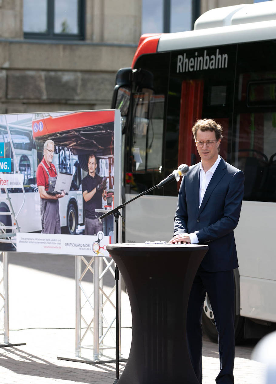 NRW-Verkehrsminister Hendrik Wüst